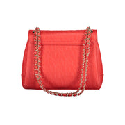Mario Valentino Red Polyethylene Handbag