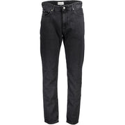 Calvin Klein Black Cotton Jeans Denim