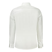 Calvin Klein White Cotton Men Shirt