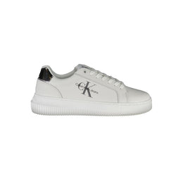 Calvin Klein White Polyester Sneaker