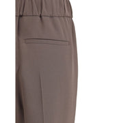 Brunello Cucinelli Gray Acetate Casual Pants