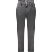 Tommy Hilfiger Black Cotton Jeans Denim