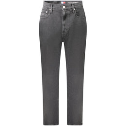 Tommy Hilfiger Black Cotton Jeans Denim