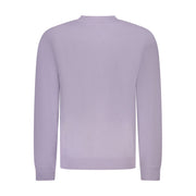 Hugo Boss Purple Cotton Men Sweater