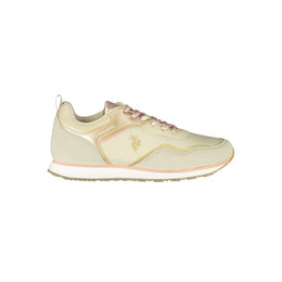 U.S. POLO ASSN. Beige Polyester Sneaker