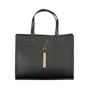Mario Valentino Black Polyethylene Handbag