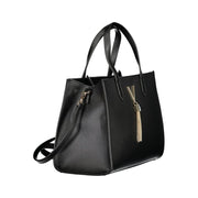 Mario Valentino Black Polyethylene Handbag