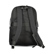 Calvin Klein Black Polyester Men Backpack