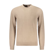 Hugo Boss Beige Cotton Sweater