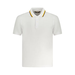 K-WAY White Cotton Polo Shirt