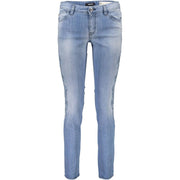 Just Cavalli Blue Cotton Jeans Denim