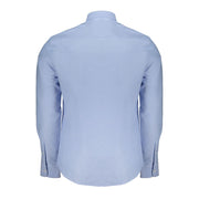 North Sails Light Blue Cotton Men Shirt