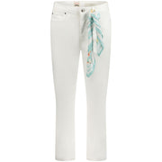 Guess Jeans White Cotton Women Skinny Jean