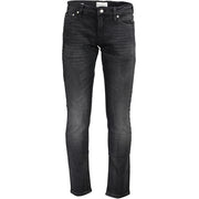 Calvin Klein Black Cotton Jeans Denim