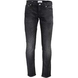 Calvin Klein Black Cotton Jeans Denim