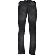 Calvin Klein Black Cotton Jeans Denim
