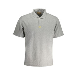 La Martina Brown Cotton Men Polo Shirt