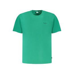 Pepe Jeans Green Cotton T-Shirt