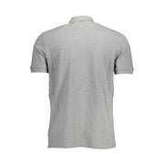 Napapijri Gray Cotton Polo Shirt