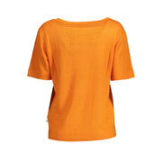 Gant Orange Linen T-Shirt