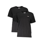 Fila Black Cotton T-Shirt