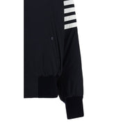 Thom Browne Blue Polyester Bomber