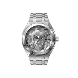 Police Silver Stainless Steel Dress Watch