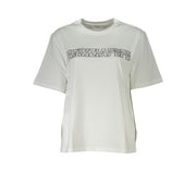 Patrizia Pepe White Cotton T-Shirt