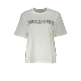 Patrizia Pepe White Cotton T-Shirt