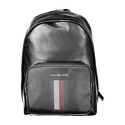 Tommy Hilfiger Black Polyethylene Men Backpack