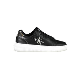 Calvin Klein Black Polyester Sneaker