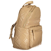 Mario Valentino Beige Polyethylene Women Backpack