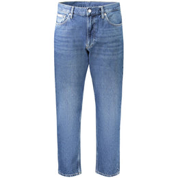 Calvin Klein Blue Cotton Jeans Denim