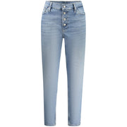Calvin Klein Blue Cotton Jeans Denim