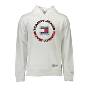 Tommy Hilfiger White Cotton Men Sweater