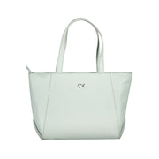 Calvin Klein Light Blue Polyethylene Women Handbag