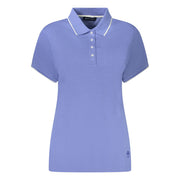 North Sails Blue Cotton Women Polo Shirt