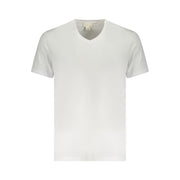 Calvin Klein White Cotton Men T-Shirt