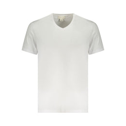 Calvin Klein White Cotton Men T-Shirt