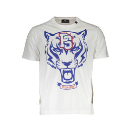 Plein Sport White Cotton T-Shirt