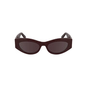 Calvin Klein Red Acetate Women Sunglasses