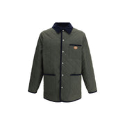 Valentino Green Polyamide Coat