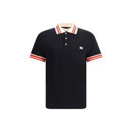 Valentino Black Cotton Polo Shirt