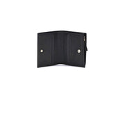 Valentino Garavani Black Calf Leather Bos Taurus Wallet