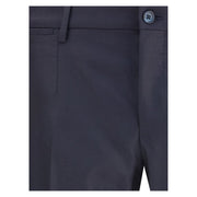 Dolce & Gabbana Black Fleece Wool Two-Piece Suit