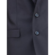 Dolce & Gabbana Black Fleece Wool Two-Piece Suit