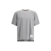 Thom Browne Gray Cotton T-Shirt