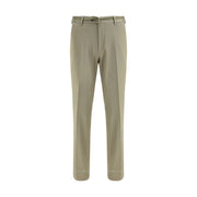 Brioni Green Cotton Chino Pants