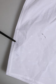 Dolce & Gabbana White Cotton GOLD Long Sleeves Formal Shirt