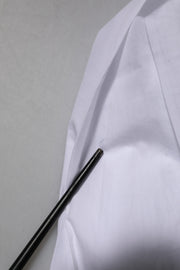 Dolce & Gabbana White Cotton GOLD Long Sleeves Formal Shirt